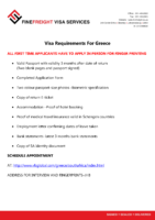 Greece Visa Requirements